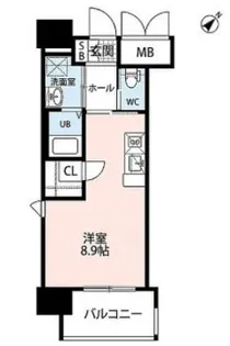 アルファシオミラーニ【3階】の間取り
