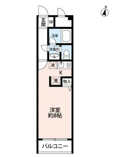 千葉県松戸市三矢小台4【マンション】の間取り