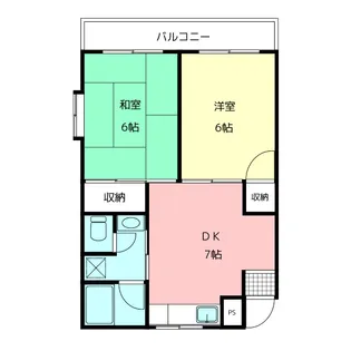 クレセントトオヤマ【3階】の間取り