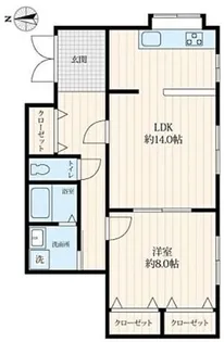 グリーンリッジ町田玉川【1階】の間取り