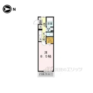 エクセルコート【2階】の間取り