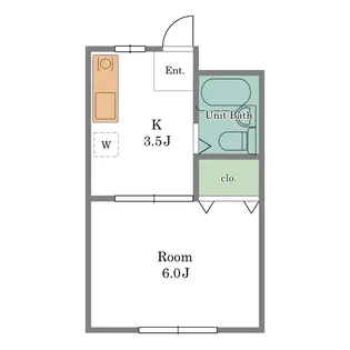 キャッスルV【1階】の間取り