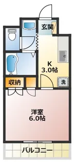 ツーペンハウス【1階】の間取り