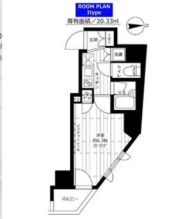ステージファースト西新宿【13階】の間取り