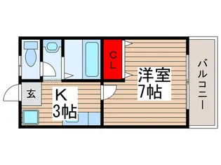 グランドヴィラ別所【4階】の間取り