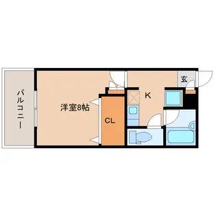 小島ビル【5階】の間取り