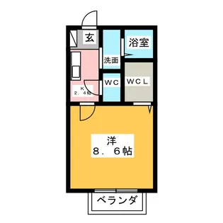 グレイス【2階】の間取り