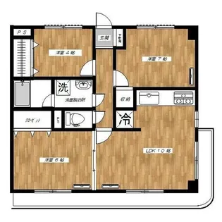 第7ドエル小泉【3階】の間取り
