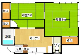 セピア湯河原【2階】の間取り