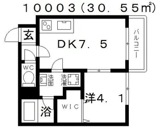 メゾンドリーム藤井寺【3階】の間取り