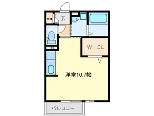 アーティファクトA棟【1階】の間取り