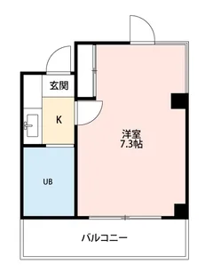 パワーハウス東京II【3階】の間取り