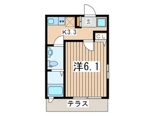 フォレストヒル逗子【1階】の間取り