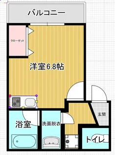 Premium S Kamata【3階】の間取り