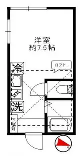 コリーナ代田【2階】の間取り