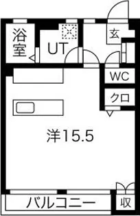 早苗ビル【1階】の間取り