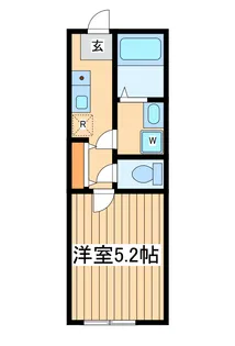 フィールド ラグーン 下小田中【1階】の間取り