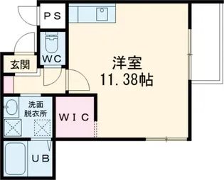 Esperanza青崎【1階】の間取り
