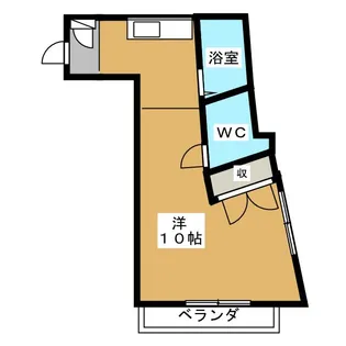 ロアール丘上【3階】の間取り