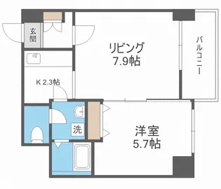 Daiya Villege菊水【2階】の間取り