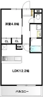 パティオVI【3階】の間取り