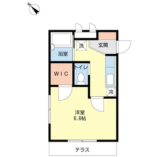 スノーヴァル・ヴィラ【1階】の間取り
