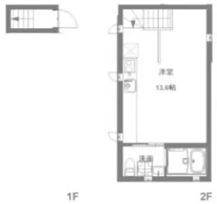Coperto(コペルト)【2階】の間取り