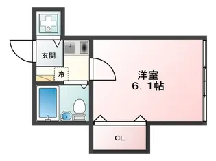 BALISS SENDAGI【2階】の間取り