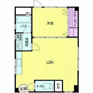 みやびビル【4階】の間取り