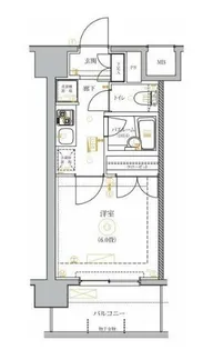 マキシヴ関内【1階】の間取り