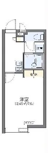 レオパレスみやらび【1階】の間取り