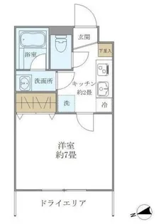 as Cabinsの間取り