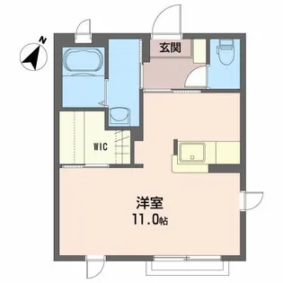 メゾン・ブルーム B【1階】の間取り