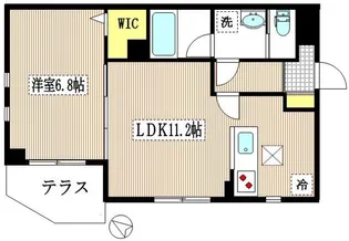 Marrone(マローネ)【1階】の間取り