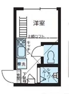QUQURI IKEBUKURO【2階】の間取り