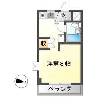 TOGETHER21B棟【4階】の間取り