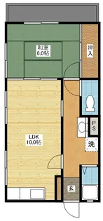 武立ビル【3階】の間取り