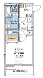 リブリ・HIRAKU★【2階】の間取り