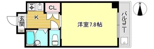 グレーシャス23【4階】の間取り