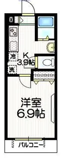 CASA Y&S【2階】の間取り