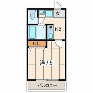 サウスポート上大岡【3階】の間取り