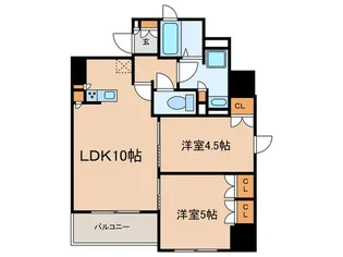 タスキプライムテラス本蓮沼【3階】の間取り