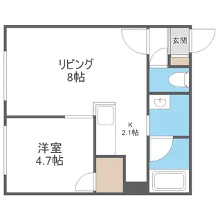 ソラタス【4階】の間取り