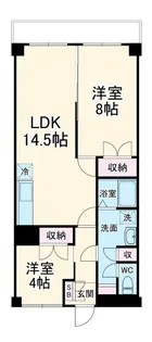ソフトタウン向ヶ丘【3階】の間取り
