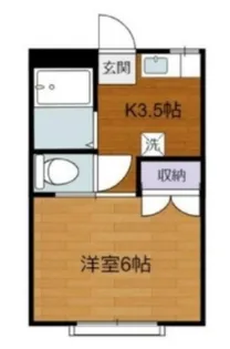 エスポワール・ジュノム【2階】の間取り