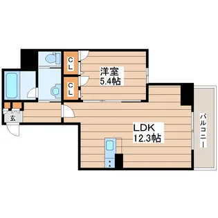 Abbandono【2階】の間取り