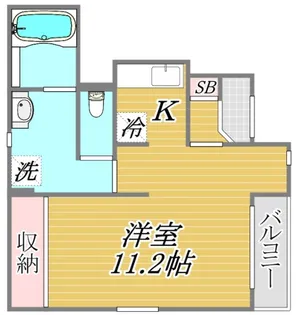 GUN’s House【1階】の間取り