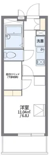 レオパレス大和田【1階】の間取り