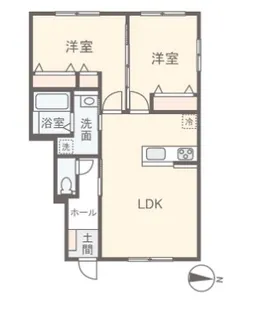 Frea【1階】の間取り