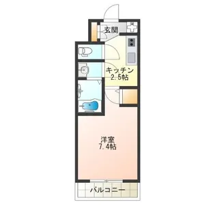 グランパシフィック玉出【2階】の間取り